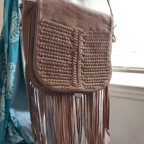 BCBGeneration Fringed Shoulder Bag - Picture 1 of 8